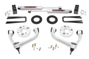 Ford F-150 Suspension Lift Kit - Rough Country - Premium Forged Aluminum Control Arms - Red - '09-'13 Ford F-150 Suspension Lift Kit - Rough Country - Premium Forged Aluminum Control Arms - Red - '09-'13